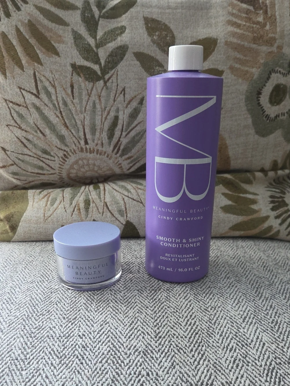 Meaningful Beauty Cindy Crawford Purple Conditioner & Cream Duo